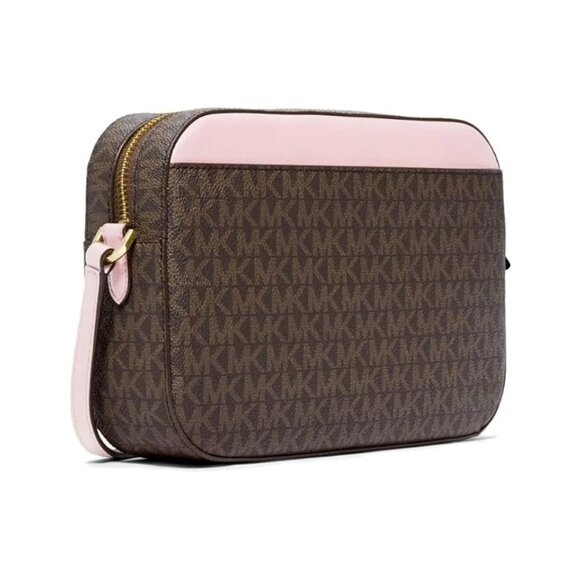 ❤️HP❤️Michael Kors Jet Set Large Leather Crossbody Bag (PrimRose) - Picture 2 of 4